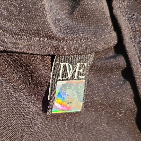 DVF black stretch cocktail dress - Picture 4 of 8